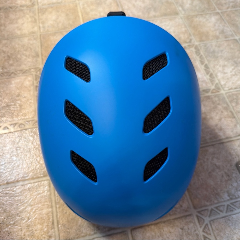 Blue Men's Ski Helmet